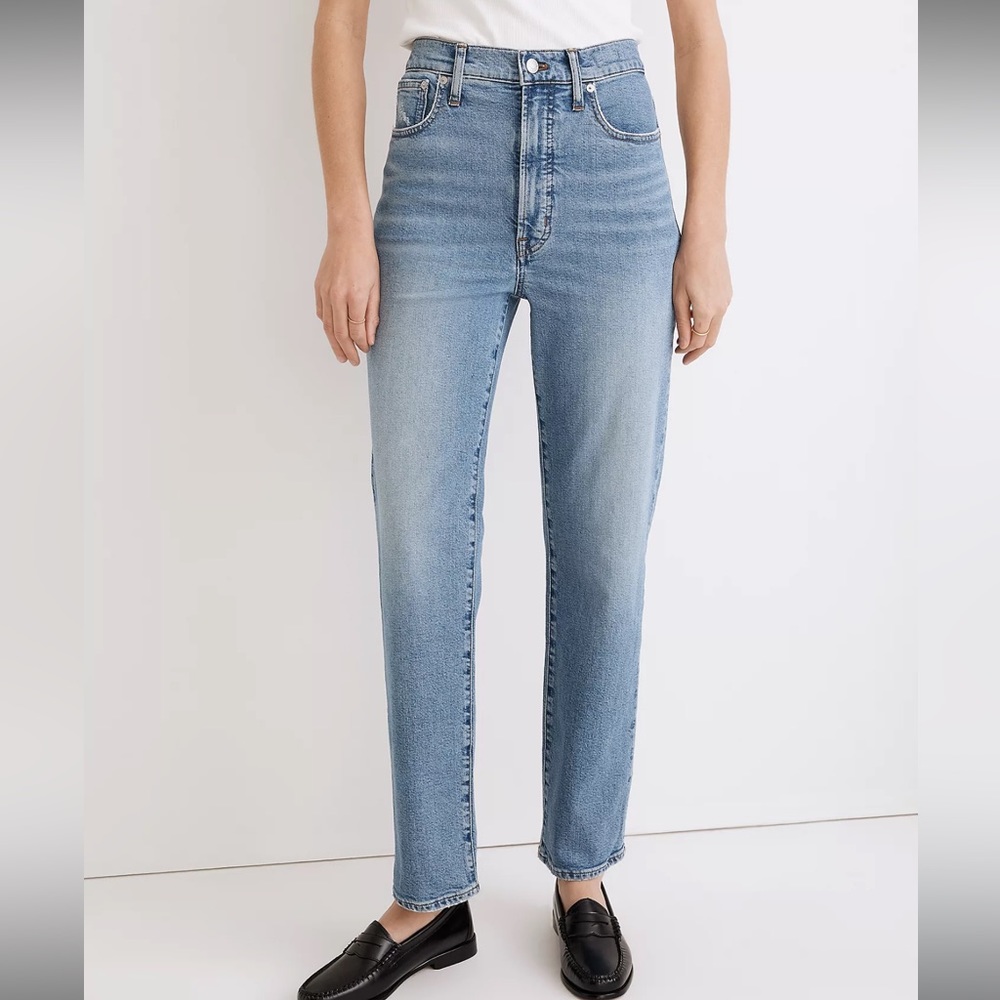 Madewell The Perfect Vintage Straight Crop Jean Montville